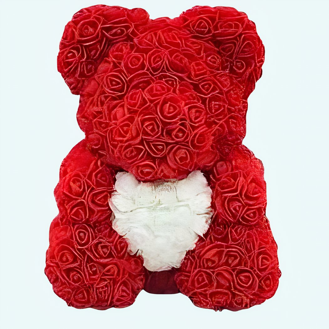 Red Roses Teddy Bear • My Plush