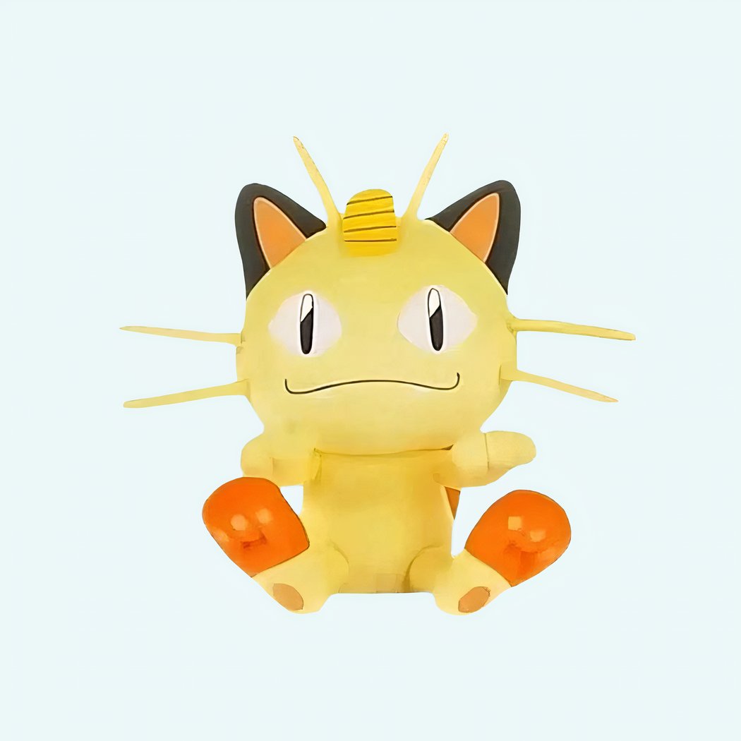 Peluche Pokémon Meowth Forme Alola – Tomy Officiel (neuf)