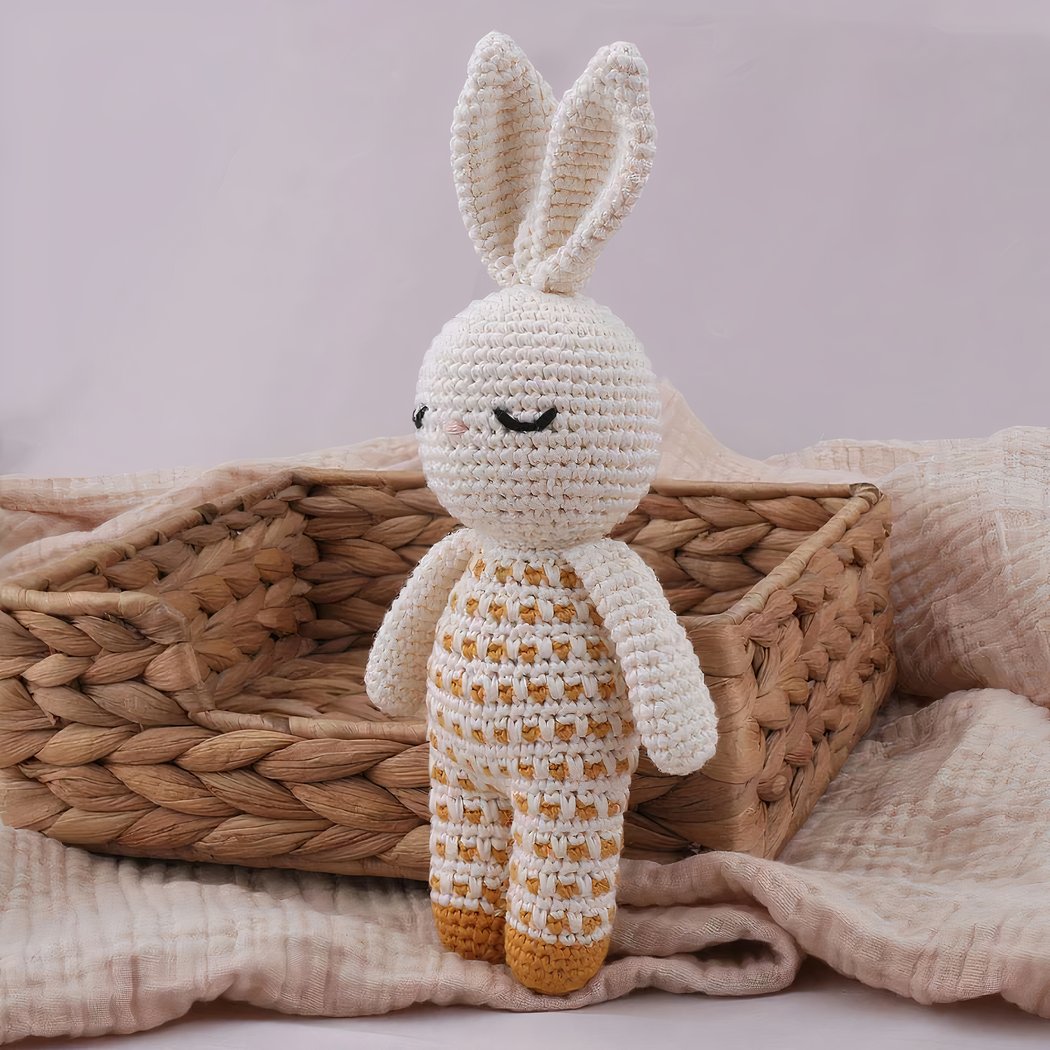 Knitted Rabbit Plush Toy • My Plush