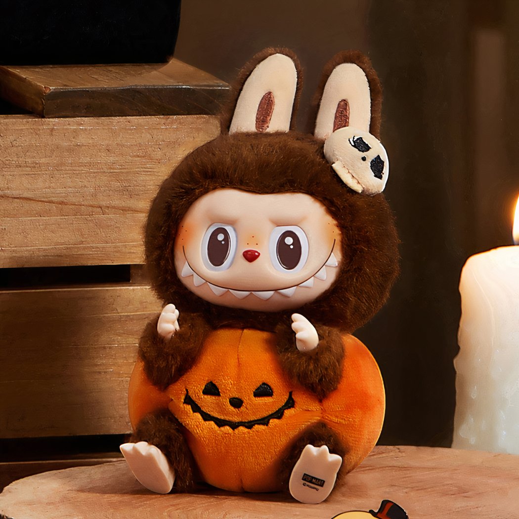 Pumpkin Labubu plush • My Plush