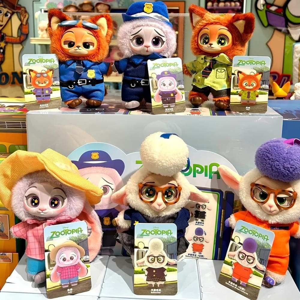 Disney Zootopia Daruma Plush Set 2023年干支 Disney Zootopia Daruma